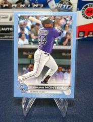 Elehuris Montero [Father's Day Blue] #US110 Baseball Cards 2022 Topps Update Prices
