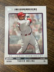 Yadier Molina #134 Baseball Cards 2009 Topps Ticket to Stardom Prices