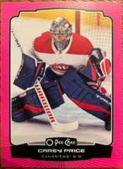 Carey Price [Neon Pink Border] Hockey Cards 2022 O Pee Chee Prices