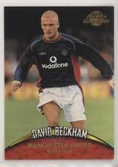 David Beckham #85 Soccer Cards 2001 Topps Premier Gold Prices