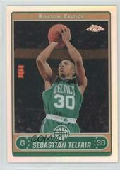 Sebastian Telfair [Refractor] #147 Basketball Cards 2006 Topps Chrome Prices