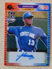 Joshua Baez [Red] #PS-JB1 Baseball Cards 2021 Pro Set Autographs Prices