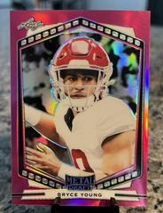 Bryce Young #P-BY1 Football Cards 2022 Leaf Portrait Metal Draft Prices