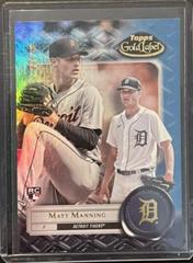 Matt Manning [Class 2 Blue] #2 Baseball Cards 2022 Topps Gold Label Prices