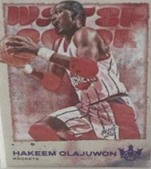 Hakeem Olajuwon [Violet] #19 Basketball Cards 2023 Panini Court Kings Water Color Prices
