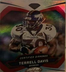 Terrell Davis [Red] #25 Football Cards 2018 Panini Certified Diamonds Prices