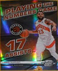 Fred VanVleet #25 Basketball Cards 2021 Panini Contenders Optic Playing the Numbers Game Prices