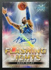 Amari Bailey [Autograph] #FL-3 Basketball Cards 2022 Bowman University Best Flashing Lights Prices