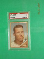 Al Schroll #102 Baseball Cards 1962 Topps Prices