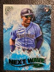 Julio Rodriguez [Green] Baseball Cards 2022 Topps Gallery Next Wave Prices