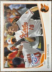 Chris Davis #58 Baseball Cards 2013 Topps Opening Day Prices