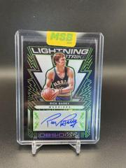 Rick Barry [Green] Basketball Cards 2021 Panini Obsidian Lightning Strike Signatures Prices