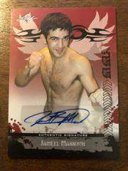 Jameel Massouh [Red] Ufc Cards 2010 Leaf MMA Autographs Prices