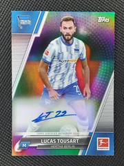 Lucas Tousart [Black] Soccer Cards 2021 Topps Bundesliga Autographs Prices