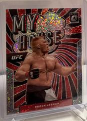 Brock Lesnar [White Sparkle] Ufc Cards 2022 Panini Donruss Optic UFC My House Prices