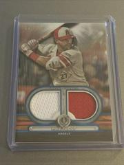 Mike Trout [Blue Single Player] #DR-MT Baseball Cards 2024 Topps Tribute Dual Relic Prices