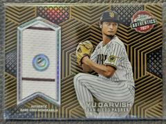Yu Darvish [Gold] #TCA-YD Baseball Cards 2023 Topps Chrome Authentics Relics Prices