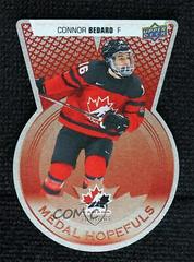 Connor Bedard [Red] #MH-9 Hockey Cards 2022 Upper Deck Team Canada Juniors Medal Hopefuls Prices