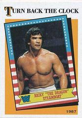 Ricky Steamboat Wrestling Cards 2016 Topps WWE Heritage Turn Back the Clock Prices