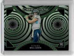 Will Levis [Green Electric Etch] #4 Football Cards 2023 Panini Obsidian Tunnel Vision Prices