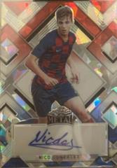 Nico Gonzalez [Red White Blue Crystal] Soccer Cards 2022 Leaf Metal Autographs Prices