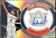 Aden Holloway #PCS-AH Basketball Cards 2023 Bowman Chrome University Prime Signatures Prices