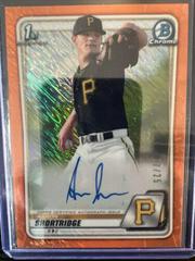 Aaron Shortridge [Orange Shimmer] #BCP-9 Baseball Cards 2020 Bowman Chrome Prospects Prices