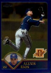 Alexis Rios #212 Baseball Cards 2003 Topps Chrome Prices