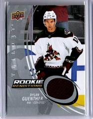 Dylan Guenther [Jersey] #RR-8 Hockey Cards 2022 Upper Deck Trilogy Rookie Renditions Prices