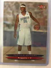 Carmelo Anthony Basketball Cards 2003 Ultra Prices