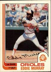 Eddie Murray Baseball Cards 1982 O Pee Chee Prices