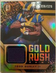 Todd Gurley II #GR-10 Football Cards 2018 Panini Gold Standard Rush Prices