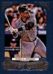 Carlos Gomez [Blue Frame] #163 Baseball Cards 2014 Topps Gypsy Queen Prices