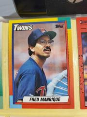 Fred Manrique #66t Baseball Cards 1990 Topps Prices