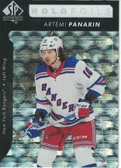 Artemi Panarin Hockey Cards 2022 SP Authentic Holofoils Prices