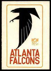 Atlanta Falcons [Insignia] Football Cards 1966 Philadelphia Prices