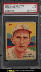 Rabbit Maranville #3 Baseball Cards 1935 Diamond Stars Prices