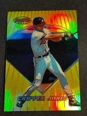 Chipper Jones [Preview Refractor] #BBP1 Baseball Cards 1996 Bowman's Best Preview Prices