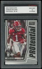 Jameson Williams [First Down] #P-JW Football Cards 2022 Panini Score Protential Prices