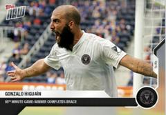 Gonzalo Higuain Soccer Cards 2021 Topps Now MLS Prices