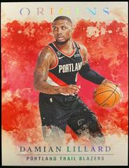 Damian Lillard [Red] #15 Basketball Cards 2020 Panini Origins Prices