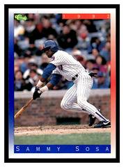 Sammy Sosa [Series II] #T27 Baseball Cards 1992 Classic Prices