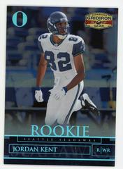 Jordan Kent [Platinum Holofoil X's] #153 Football Cards 2007 Panini Donruss Gridiron Gear Prices