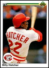 Billy Hatcher #778 Baseball Cards 1990 Upper Deck Prices