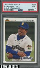 Ken Griffey Sr. [Gold Hologram] #335 Baseball Cards 1992 Upper Deck Prices