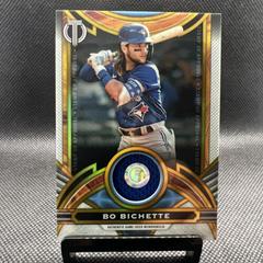 Bo Bichette [Gold] Baseball Cards 2023 Topps Tribute Stamp of Approval Relics Prices
