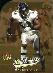 Ray Lewis [Gold Medallion] #15 Football Cards 2005 Ultra Prices