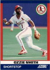 Ozzie Smith #18 Baseball Cards 1991 Score Superstars Prices
