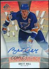 Brett Hull [Autograph] Hockey Cards 2021 SP Game Used Purity Prices