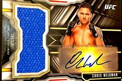 Chris Weidman Ufc Cards 2015 Topps UFC Chronicles Autographs Prices
